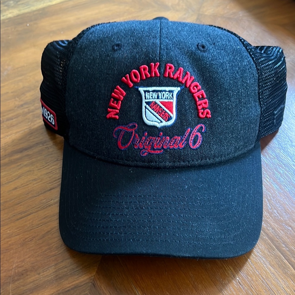 New York Rangers Mesh Snap Back